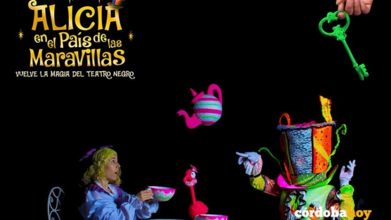 ALICIA EN EL PAÍS DE LAS MARAVILLAS SERÁ LLEVADO A ESCENA POR LA COMPAÑÍA IRÚ TEATRO NEGRO