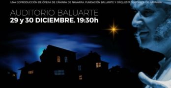 Ópera de Cámara de Navarra vuelve a los escenarios con 'Cuento de Navidad'