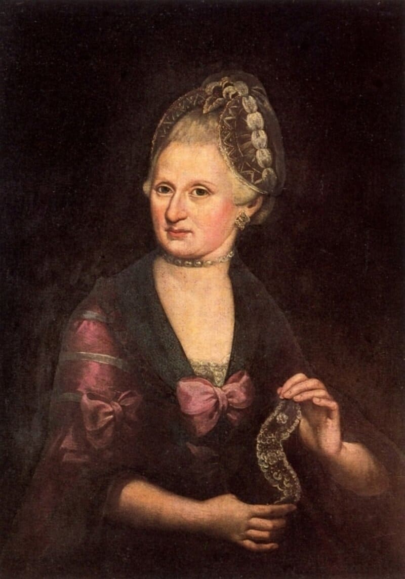 Anna Maria Mozart, por Rosa Hagenauer-Barducci. © Fundación Internacional Mozarteum