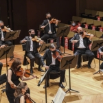 El Ensemble de Cuerda de la OFGC actúa en la Sala de Cámara del Auditorio Alfredo Kraus