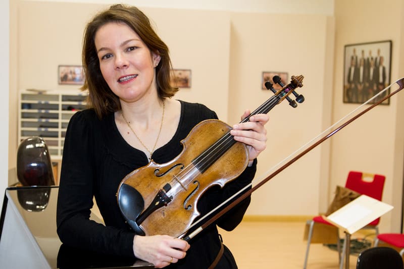 violín María Saiz San Emeterio