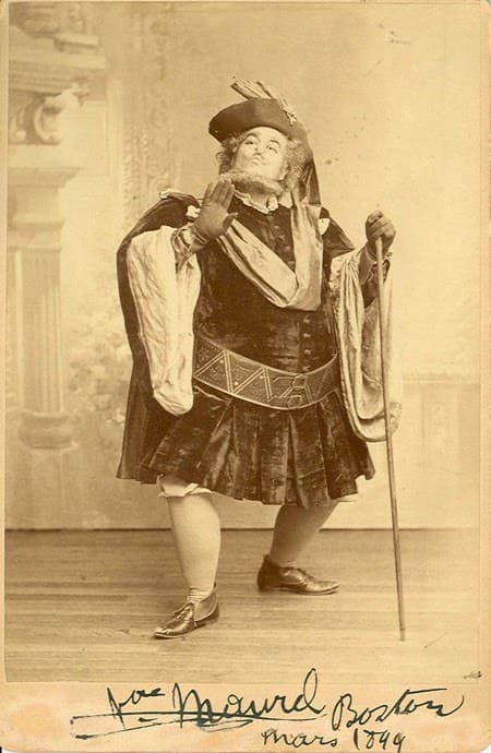 Victor Maurel como Falstaff