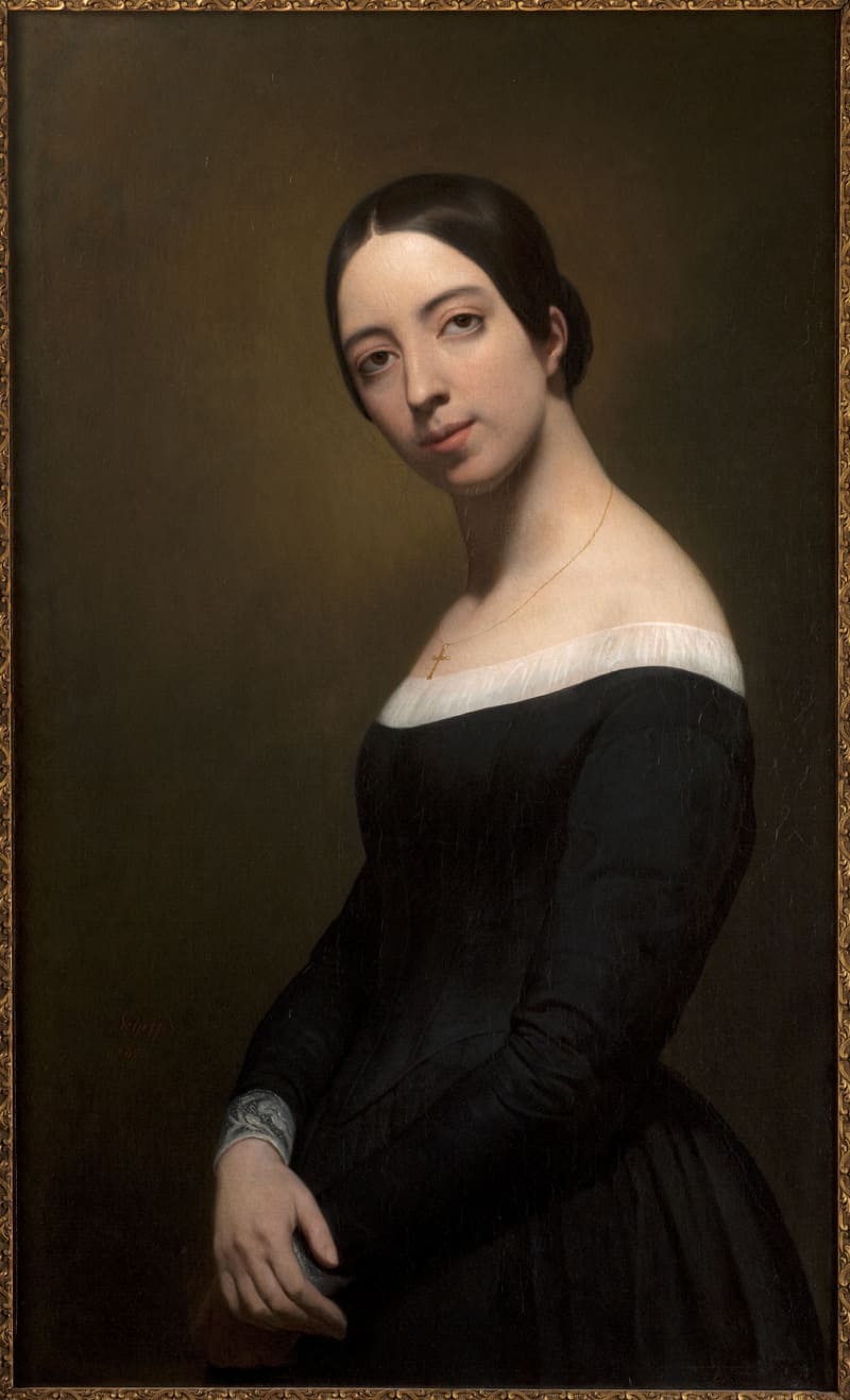 Pauline Viardot, pintura de Ary Scheffer (1840)