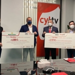 La JOSVa entrega 8.200 € a Cáritas-Castilla y León