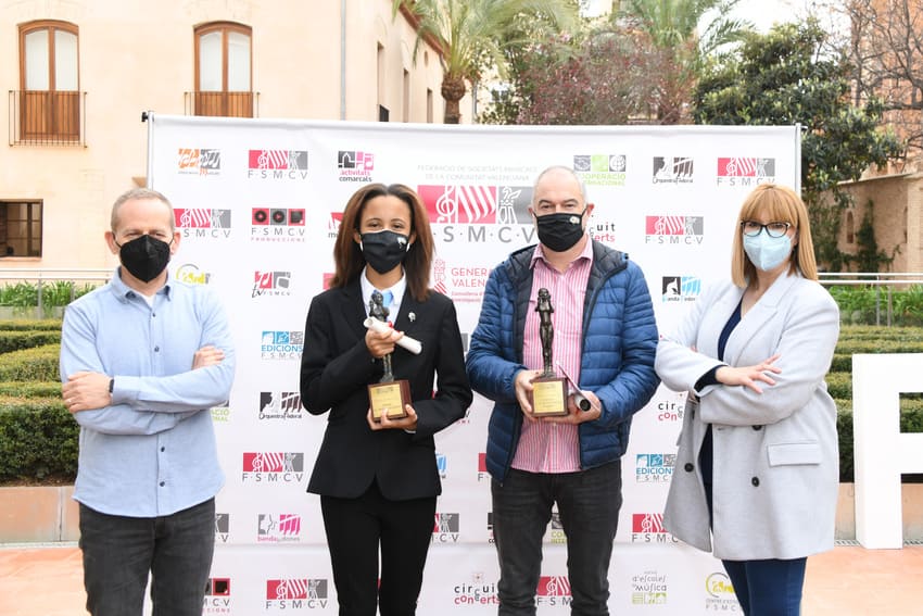 Los Premios Euterpe de la FSMCV reconocen a los músicos valencianos durante la pandemia