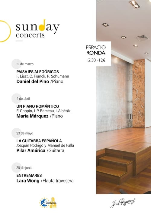 Sunday concerts Espacio Ronda Madrid