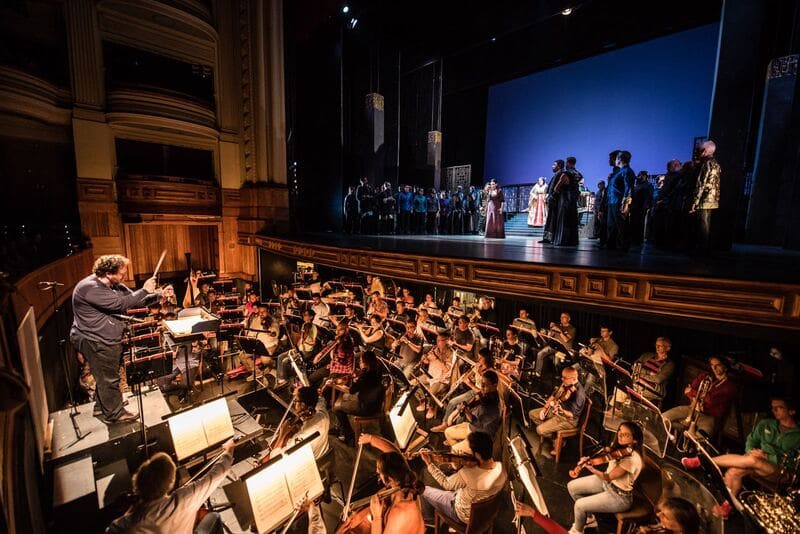 Ensayos de Turandot en Las Palmas de Gran Canaria © Ópera de Las Palmas