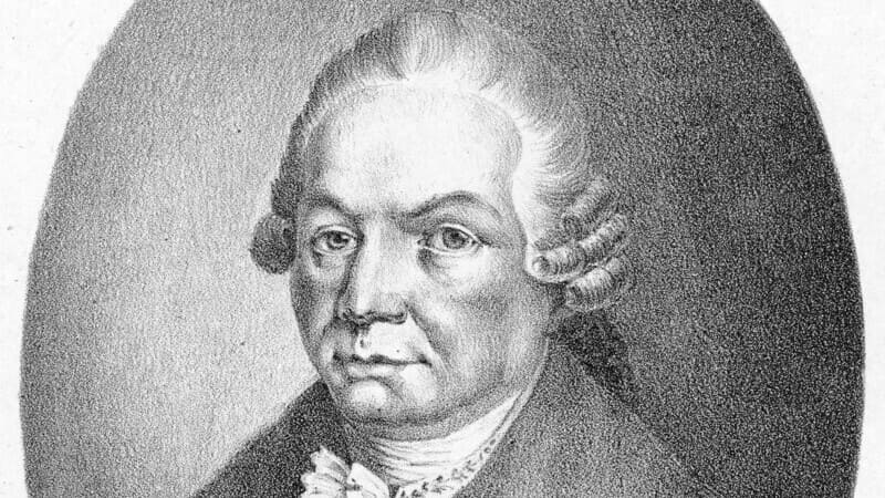 Carl Philipp Emanuel Bach, Litografía de Heinrich E. Winter(1)