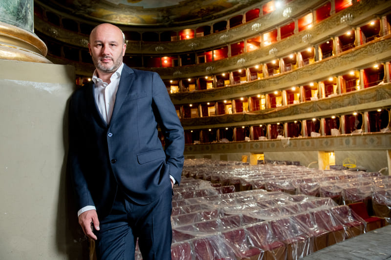 Riccardo Frizza en el Teatro Donizetti de Bérgamo