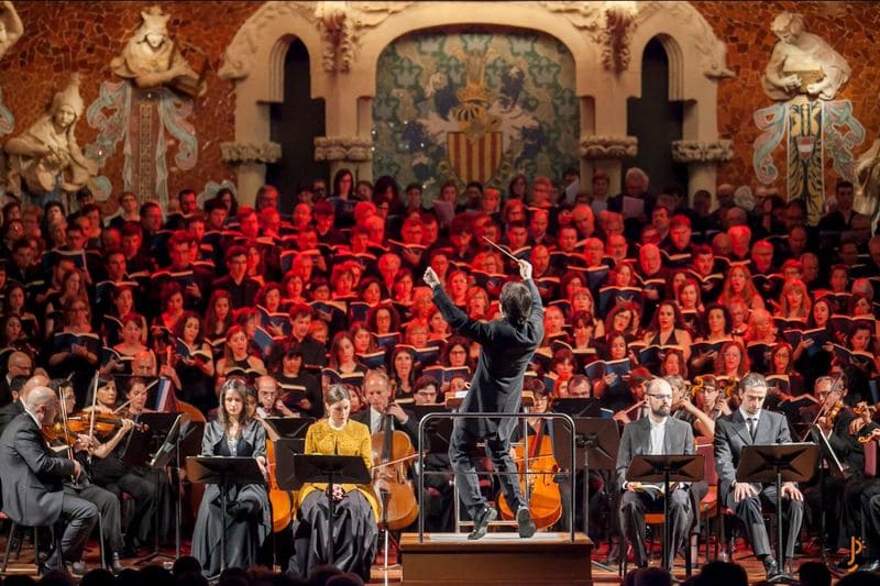 La gran obra en el Palau, por la OSV