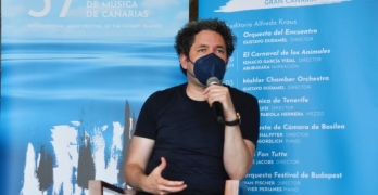Gustavo Dudamel y la MCO, juntos en Canarias