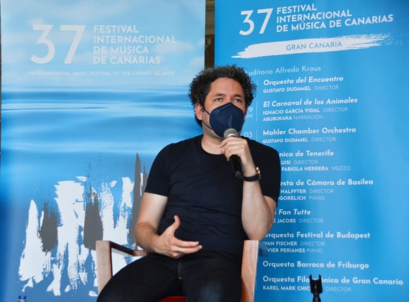 Gustavo Dudamel y la MCO, juntos en Canarias