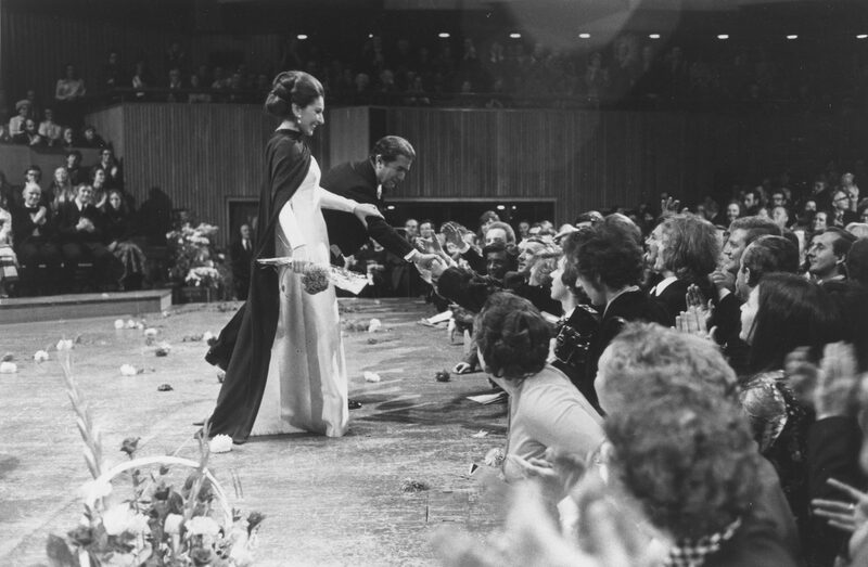 Maria Callas y Giuseppe Di Stefano (Festival Hall, Londres, 1973)