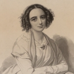 Dibujo de Fanny Mendelssohn realizado por su marido, Wilhelm Hensel © Library of Congress, Gertrude Clarke Whittall Foundation