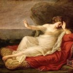 Ariadna abandonada por Teseo, por Angelica Kauffmann, 1774