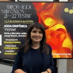 Julia Parra durante la presentación de 'Festiva'