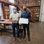 Recuperada una obra de Bernardino Valle