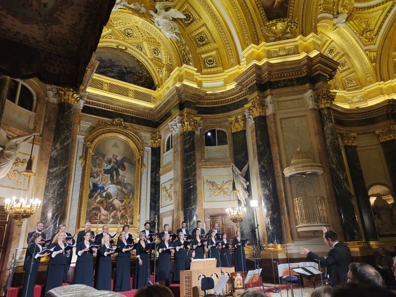 Entrevista Marco Antonio García de Paz con motivo del Concierto de Navidad del Coro RTVE en la Capilla Real de Madrid