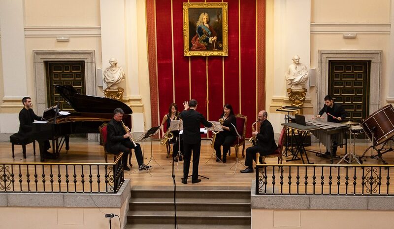 Homenaje a Stravinski y Carmelo Bernaola, por Sax Ensemble