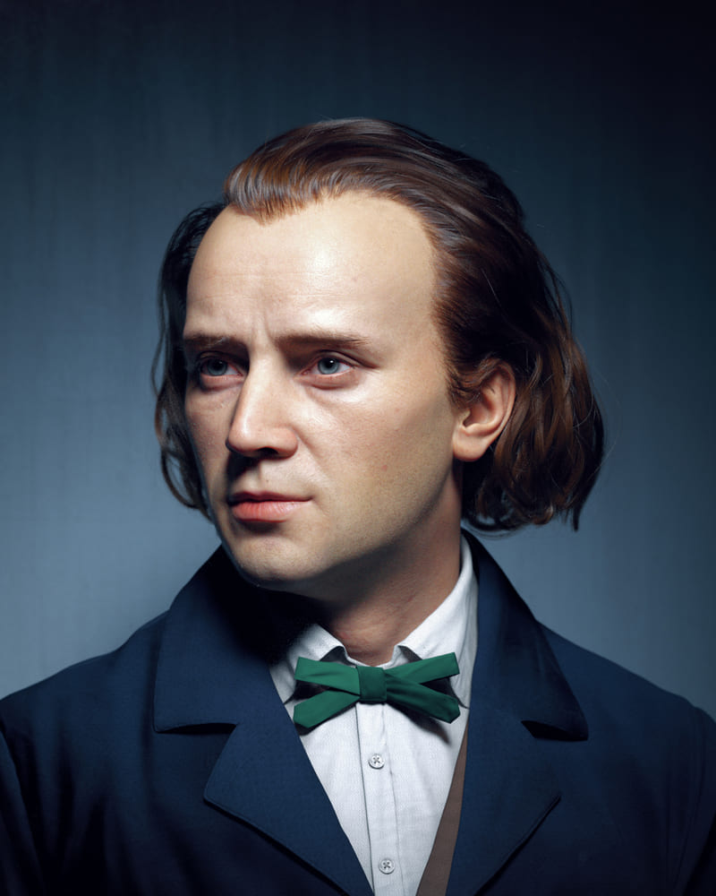 Escultura 3D de Johannes Brahms realizada por Hadi Karimi La 'Heroica' de Johannes Brahms