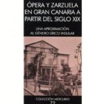 Ópera y zarzuela en Gran Canaria a partir del siglo XIX
