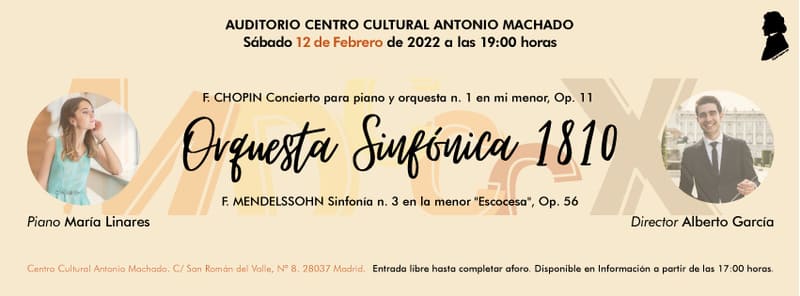 Debut de la Orquesta Sinfónica 1810