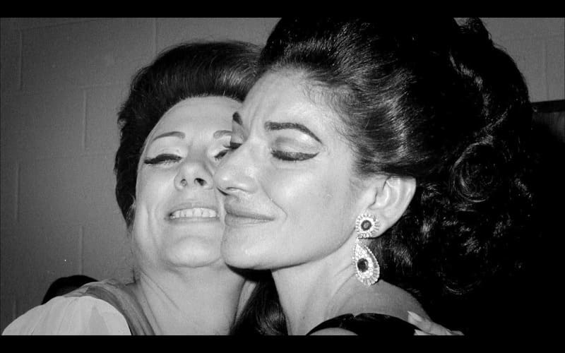 Renata Tebaldi con Maria Callas