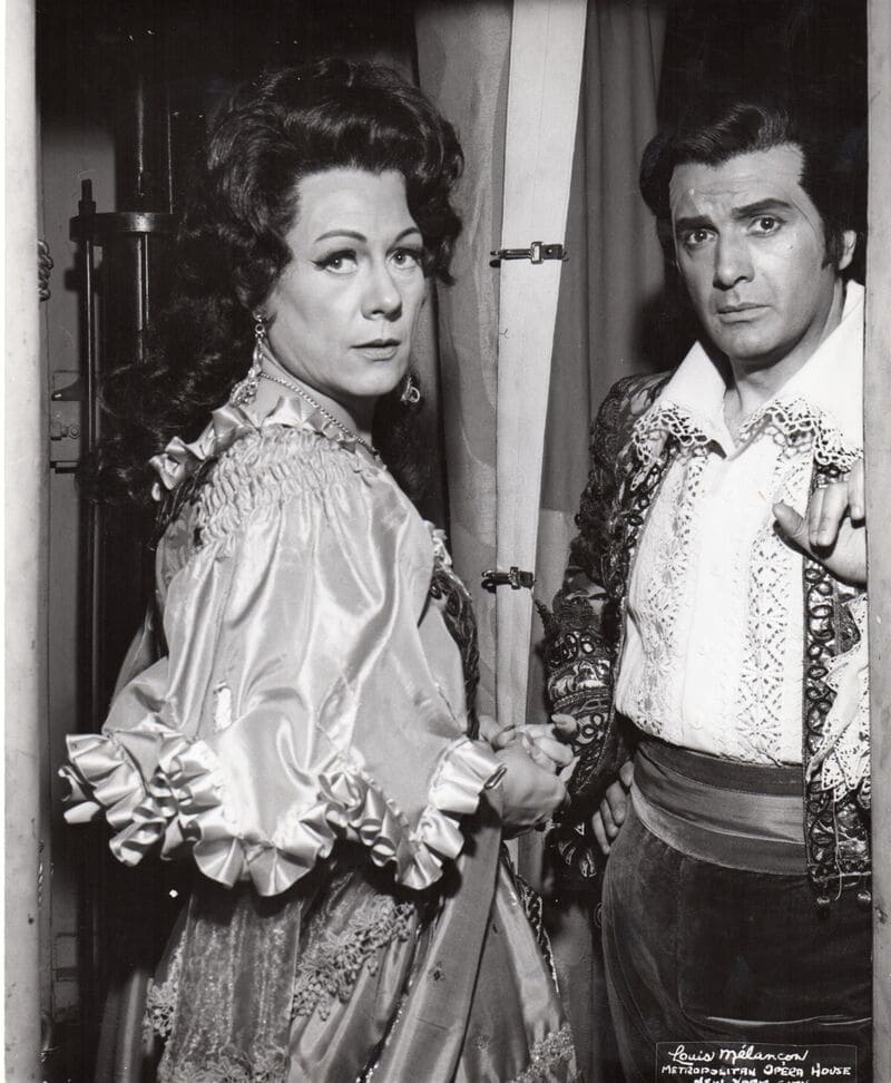 Renata Tebaldi y Franco Corelli en La Gioconda, 1966