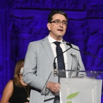 Javier Marín en la recogida del Premio 'Jaen, Paraiso Interior'