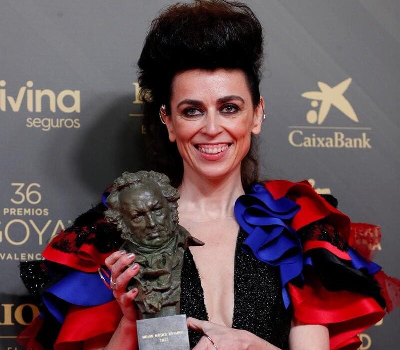 Zeltia Montes en los Premios Goya