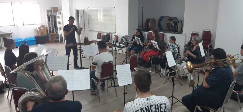 Arrancan las prácticas del Título Universitario en Dirección de Banda