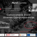 Cartel Jóvenes Compositores as 2023