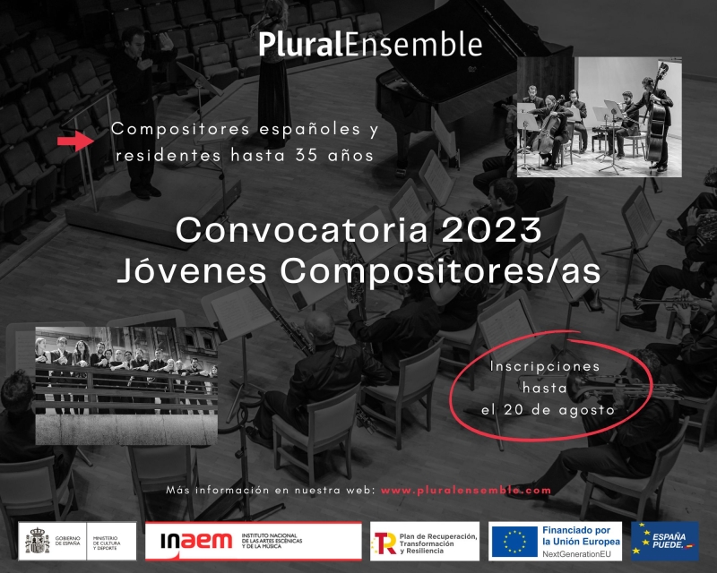 Cartel Jóvenes Compositores as 2023