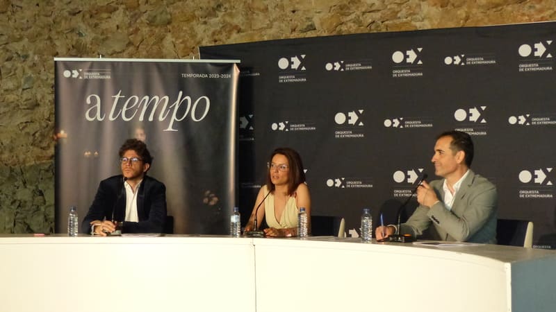 La Orquesta de Extremadura presenta su temporada 2023-24