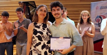 Juan Carlos Zafra, ganador del II Certamen Ibérico de Badajoz