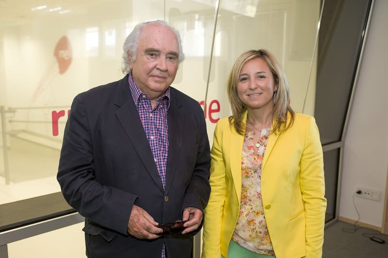 Paula Coronas y Antón García Abril