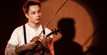 El violinista Johan Dalene
