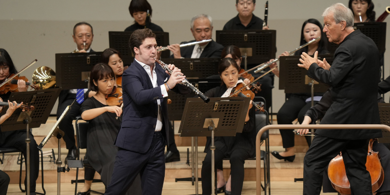 El oboísta Ángel Luis Sánchez