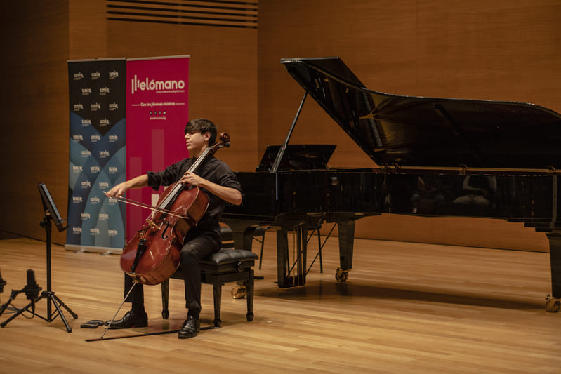 Álvaro Lozano Cames durante el Concierto de Ganadores 2022