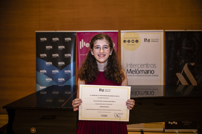 Carla Román Vázquez, Primer Premio de Grado Profesional