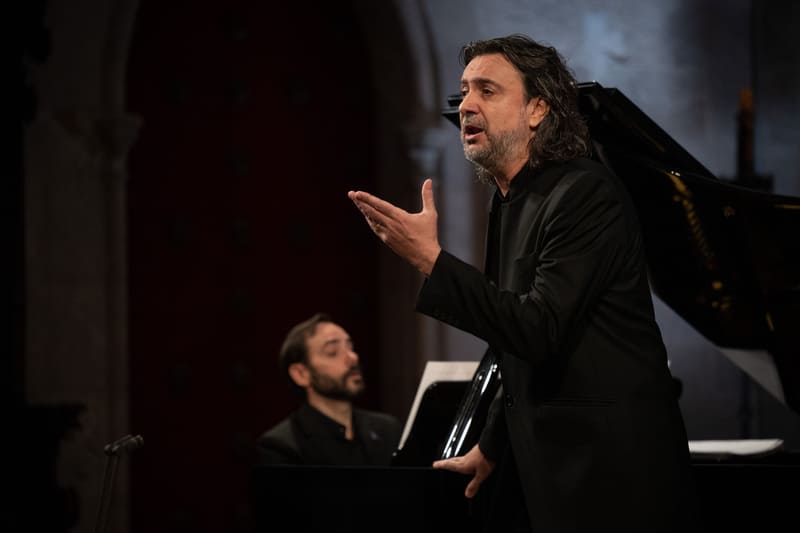 ENTREVISTA David Alegret 1 Recital con Rubén Fernández Aguirre en el Festival de Peralada