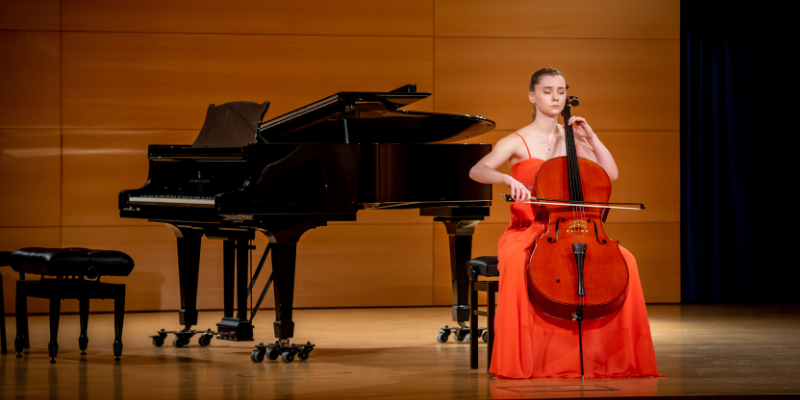 Luka Coetzee, ganadora del Primer Premio del Galardón Internacional Pau Casals 2022 © Carles Fortuny