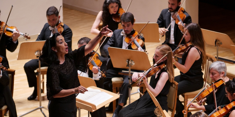 Silvia Sanz y la Orquesta Metropolitana de Madrid