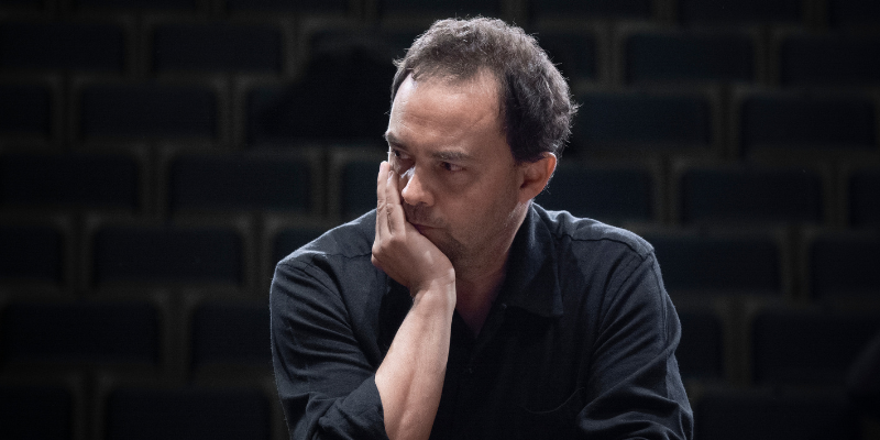 Andoni Sierra, director de la Orquesta y Coro SMR de Cuenca © Santiago Torralba