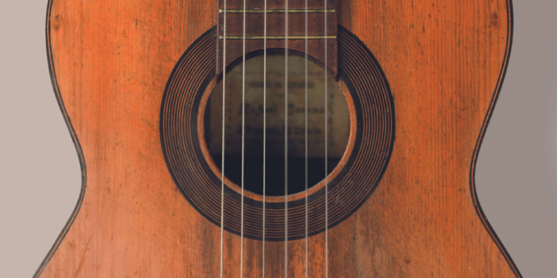 La guitarra original de Romero de Torres protagoniza el cartel del 43.º Festival de la Guitarra de Córdoba