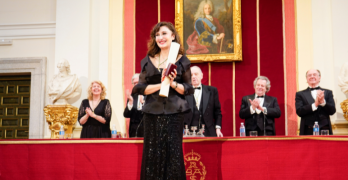 María José Montiel ingresa en la Real Academia de Bellas Artes
