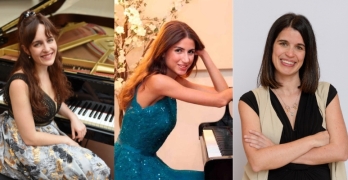 María Valverde (© Pedro Narváez), Susana Gómez-Vázquez y Clara Sánchez