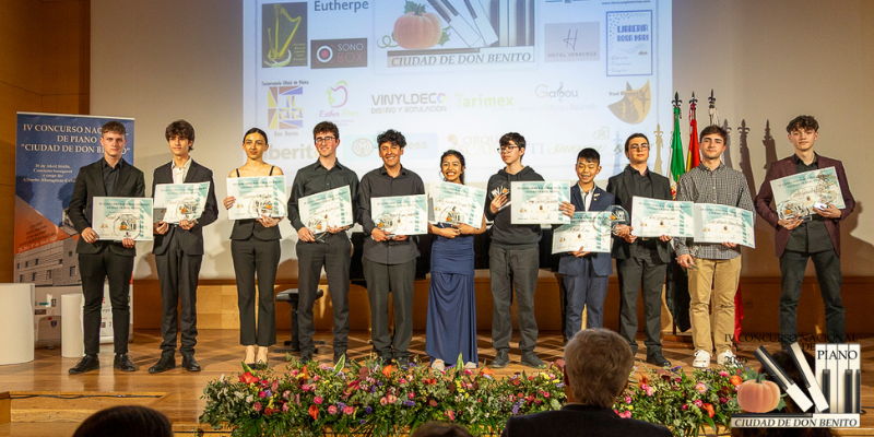 4.º Concurso de Piano ‘Ciudad de Don Benito’