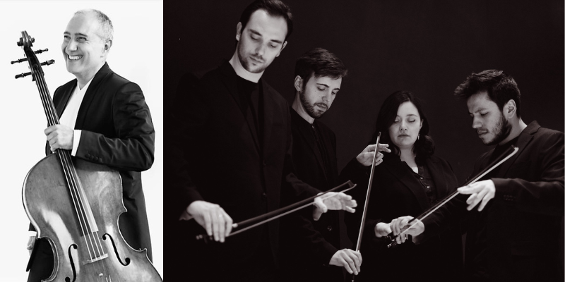 Asier Polo se reúne en Guadix con el Cuarteto Kandinsky