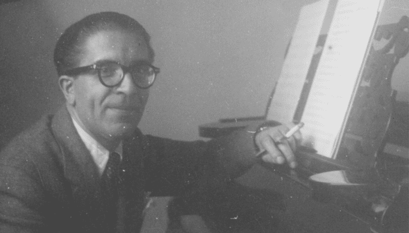 Jesús Bal y Gay en México en los años 50. Archivo de la Residencia de Estudiantes
